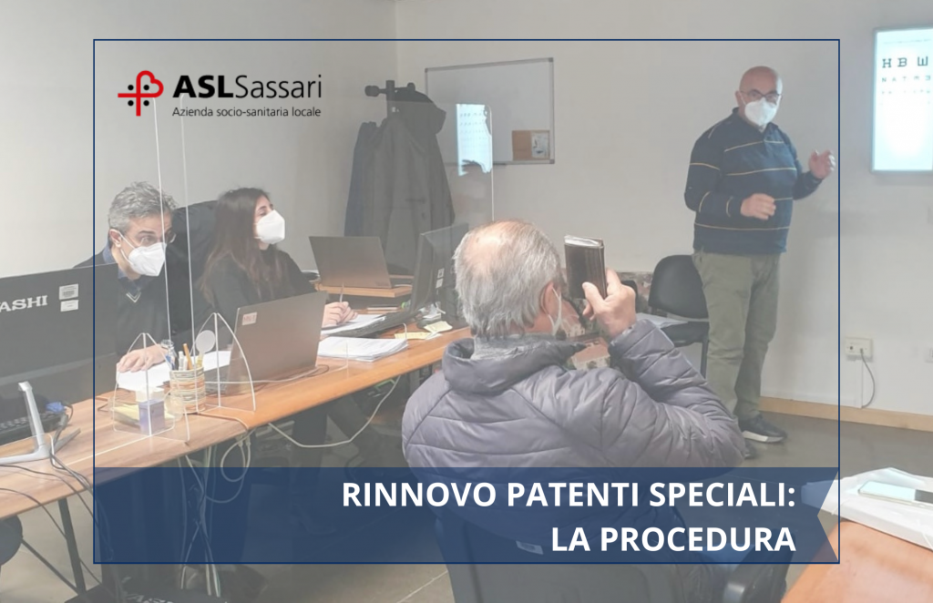 Commissione Medico Legale Come Rinnovare Le Patenti Speciali ASL Sassari