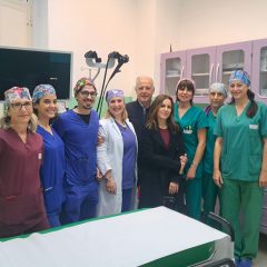 Lo staff del servizio ambulatoriale di Endoscopia digestiva territoriale