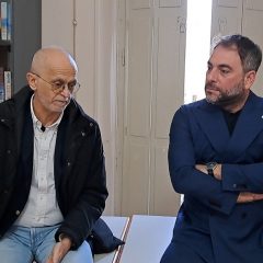 Da sinistra: il Ds Vito La Spina e il Dg Flavio Sensi