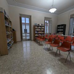 Viale Mancini: la Biblioteca